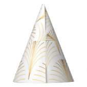 Chapeaux De Fètes Flore Art Déco : Elégance Dorée. (Dos)