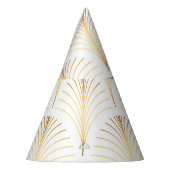 Chapeaux De Fètes Flore Art Déco : Elégance Dorée. (Gauche)