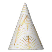 Chapeaux De Fètes Flore Art Déco : Elégance Dorée. (Droite)