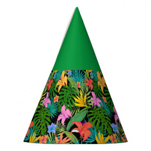 Chapeaux De Fètes Flore tropicale hawaïenne
