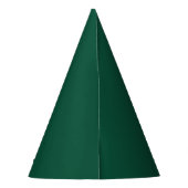 Chapeaux De Fètes Forêt solide vert foncé (Dos)