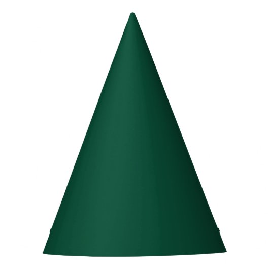 Chapeaux De Fètes Forêt solide vert foncé (Devant)