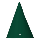 Chapeaux De Fètes Forêt solide vert foncé (Droite)
