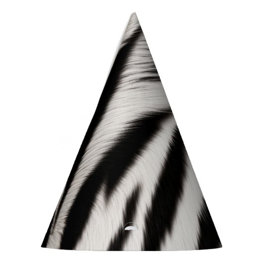 Chapeaux De Fètes Fourre d'impression Zebra (Gauche)
