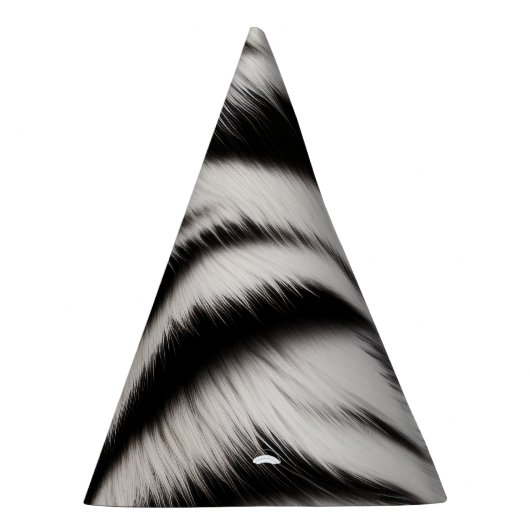Chapeaux De Fètes Fourre d'impression Zebra (Droite)