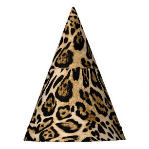 Chapeaux De Fètes Fourrure de léopard d'Afrique : Texture d'animal s