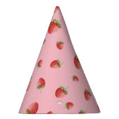 Chapeaux De Fètes Fraise Anniversaire rose (Droite)