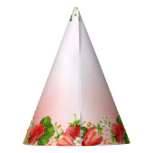 Chapeaux De Fètes Fraise UNE fête d'anniversaire (Dos)