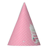 Chapeaux De Fètes Fraises Fille Berry Premier anniversaire fête (Gauche)