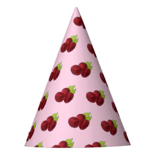 Chapeaux De Fètes Framboises rouges framboises mûres Imprimer