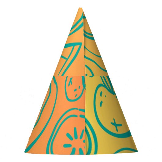 Chapeaux De Fètes Fruits (Dos)