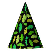 Chapeaux De Fètes Fun Banana Leaf Tropical Anniversaire Motif (Dos)