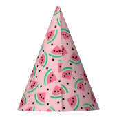 Chapeaux De Fètes Fun Watermelon Slice Motif Summer Vibes (Dos)