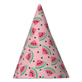 Chapeaux De Fètes Fun Watermelon Slice Motif Summer Vibes (Droite)