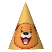 Chapeaux De Fètes Fun Zebra Face safari zoo jungle sauvage Parc d'an (Devant)