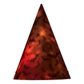 Chapeaux De Fètes Funky Neon Éffrayant chauves-souris heureux Casque (Devant)