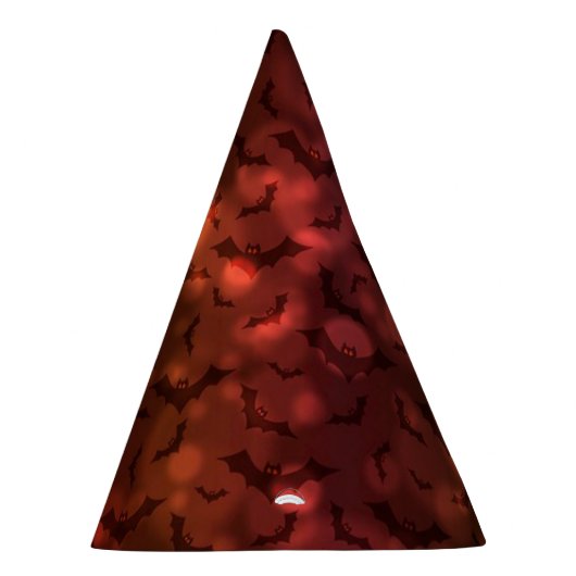 Chapeaux De Fètes Funky Neon Éffrayant chauves-souris heureux Casque (Droite)