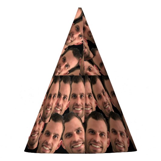 Chapeaux De Fètes Funny Birthday Party Hats Custom Face Photo / Head (Dos)