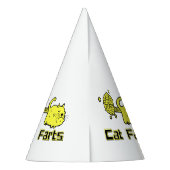 Chapeaux De Fètes Funny Farts de chats (Dos)