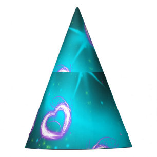 Chapeaux De Fètes Galaxie de coeur