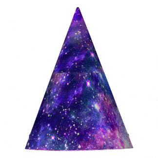 Chapeaux De Fètes Galaxy Night Imprimer Design cosmique