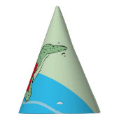 Chapeaux De Fètes Garçon, 4e anniversaire Dinosaur (Droite)