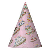 Chapeaux De Fètes Gâteaux d'Anniversaire Vintages (Gauche)