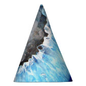 Chapeaux De Fètes Géode de cristal bleu noir (Droite)