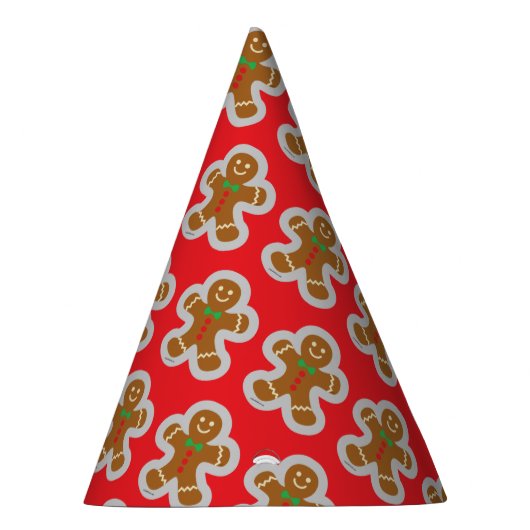 Chapeaux De Fètes Gingerbread Man Making The Angel In The Snow (Droite)