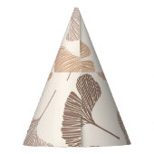 Chapeaux De Fètes Ginkgo biloba : design transparent sec. (Dos)