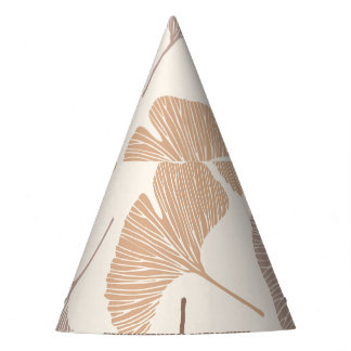 Chapeaux De Fètes Ginkgo biloba : design transparent sec.