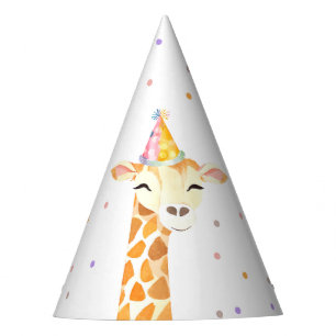 Chapeaux De Fètes Giraffe Party Animal Safari Jungle Anniversaire Ca
