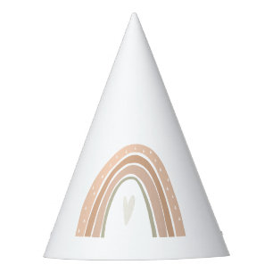 Chapeaux De Fètes GITA Bohemian Pastel Arc-en-Ciel Fête d'anniversai