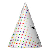 Chapeaux De Fètes Glam Rainbow Unicorn Anniversaire (Gauche)