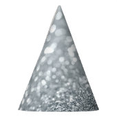 Chapeaux De Fètes Glitter Princess Silver Sparkle Glamour  (Gauche)