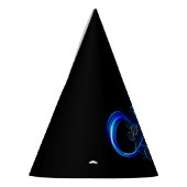 Chapeaux De Fètes Glowing infinity with blue rose (Gauche)