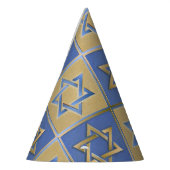 Chapeaux De Fètes Gold Blue Star de David Art Panels (Gauche)
