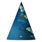 Chapeaux De Fètes Golden butterflies (Gauche)