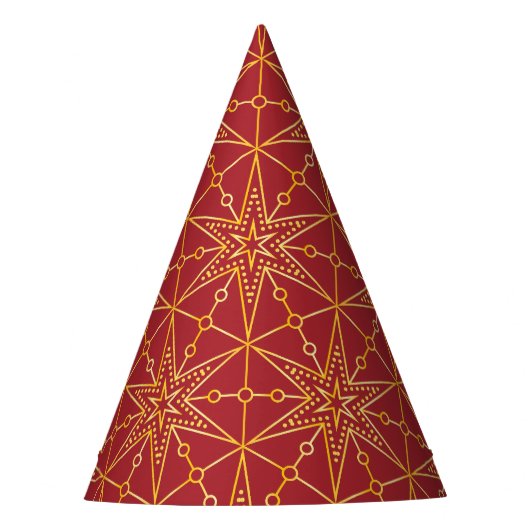 Chapeaux De Fètes Golden Festive Starry (Devant)