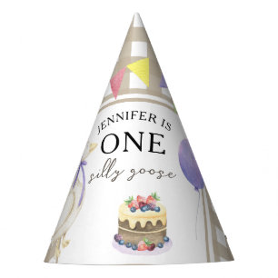 Chapeaux De Fètes Goose 1er anniversaire fête