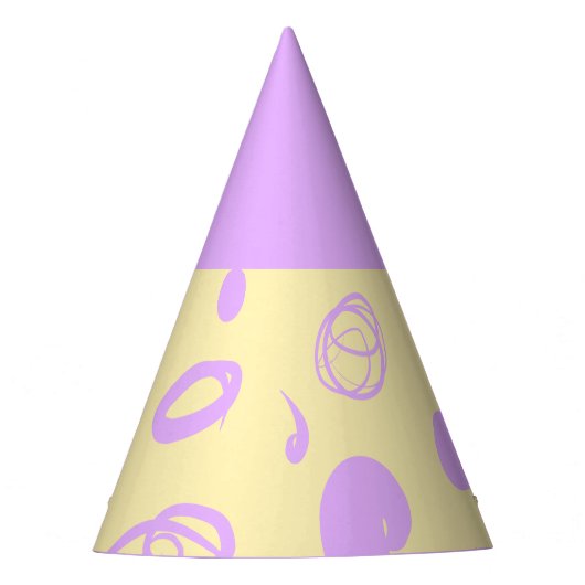 Chapeaux De Fètes Gorro De Fiesta motifs linéaires et taches design (Devant)