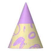 Chapeaux De Fètes Gorro De Fiesta motifs linéaires et taches design (Gauche)