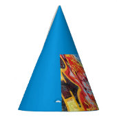 Chapeaux De Fètes graffiti de planète (Gauche)
