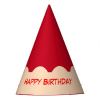 Graphique en pointes rouges Anniversaire