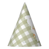 Chapeaux De Fètes  Green Gingham Silly Goose 1st Birthday (Gauche)