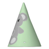 Chapeaux De Fètes Green Koala Bear fête d'anniversaire (Droite)