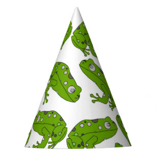 Chapeaux De Fètes Grenouille verte