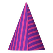 Chapeaux De Fètes Grève rose et pourpre Âge d'anniversaire (Dos)