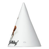 Chapeaux De Fètes Gros Cerf Raté Joyeux Anniversaire (Droite)