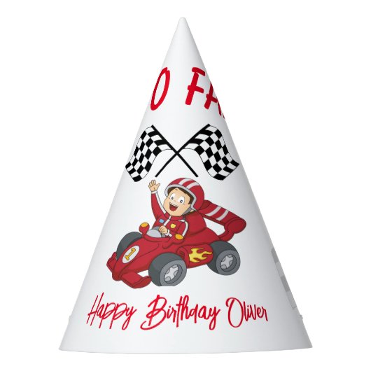 Chapeaux De Fètes Grossissant deux jeûnes 2e anniversaire (Devant)